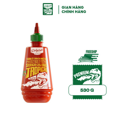 Tương Ớt Sriracha Nhiệt Đới Dellycook (530g)