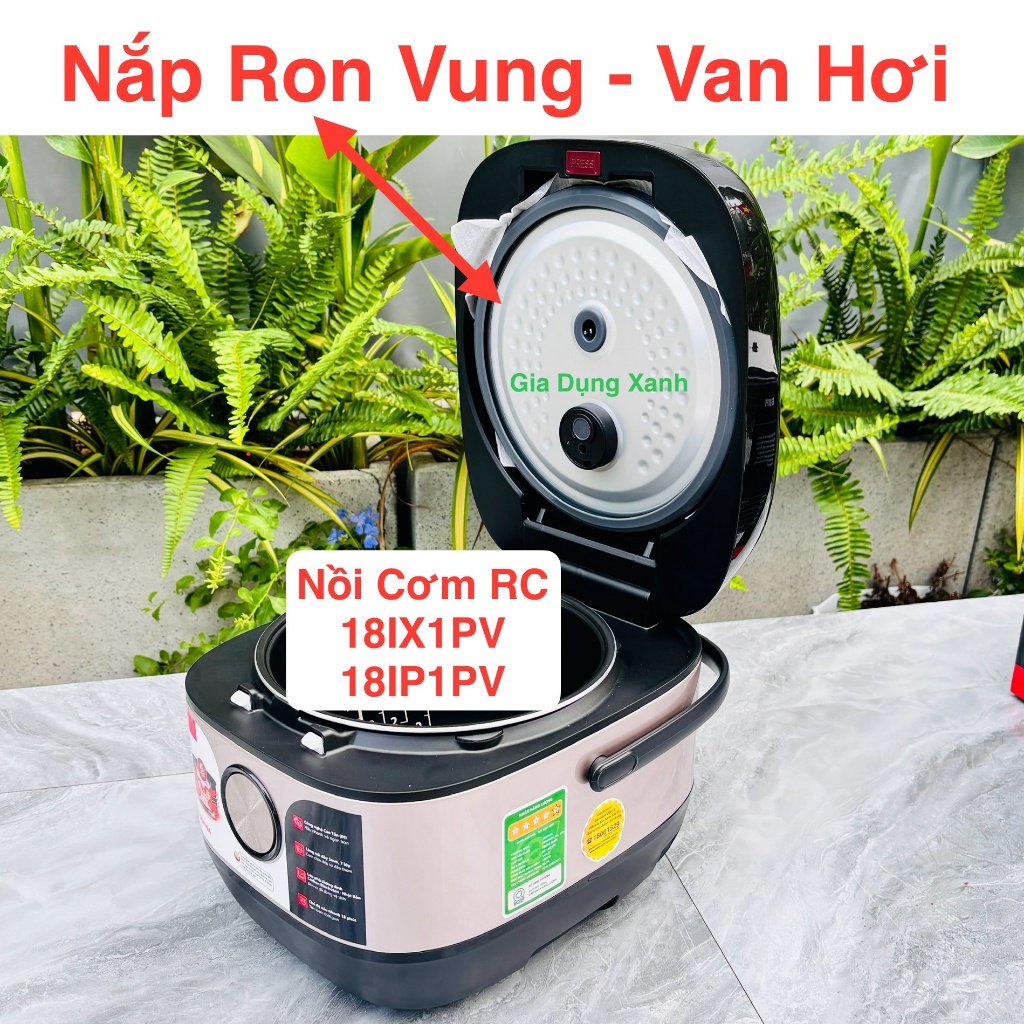 Nắp Ron - Van Hơi Nồi cơm cao tần Toshiba 1.8 lít RC-18IX1PV /18IP1PV