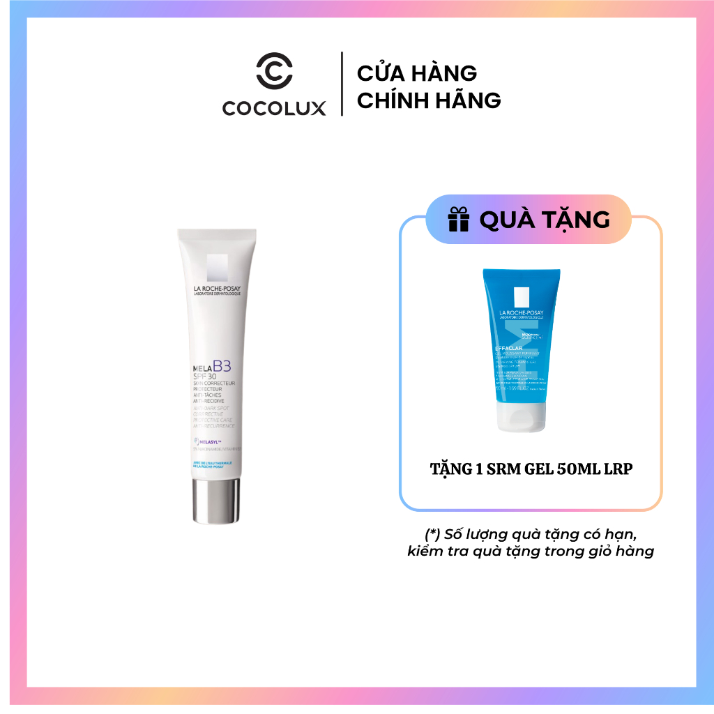 Kem Dưỡng La Roche Posay Mela B3 Ngừa Thâm SPF30 40ml