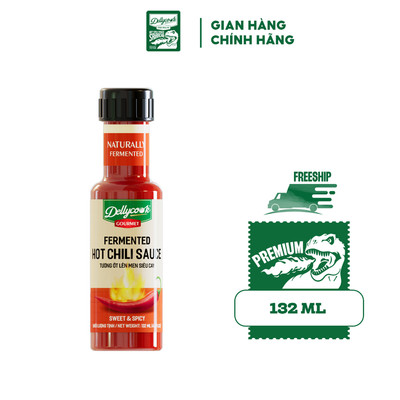 Tương Ớt Lên Men Siêu Cay Dellycook (132mL)