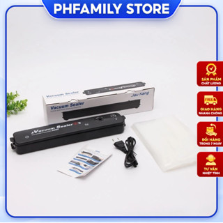 Máy Hút Chân Không Thực Phẩm Đa Năng – Máy Ép Hàn Miệng Túi Bảo Quản Đồ Ăn, Thịt Cá, Rau Củ, Tặng 10 Túi