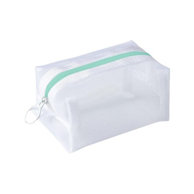 [QUÀ TẶNG KHÔNG BÁN] Túi lưới đựng đồ trang điểm, đựng mỹ phẩm nhỏ gọn tiện lợi