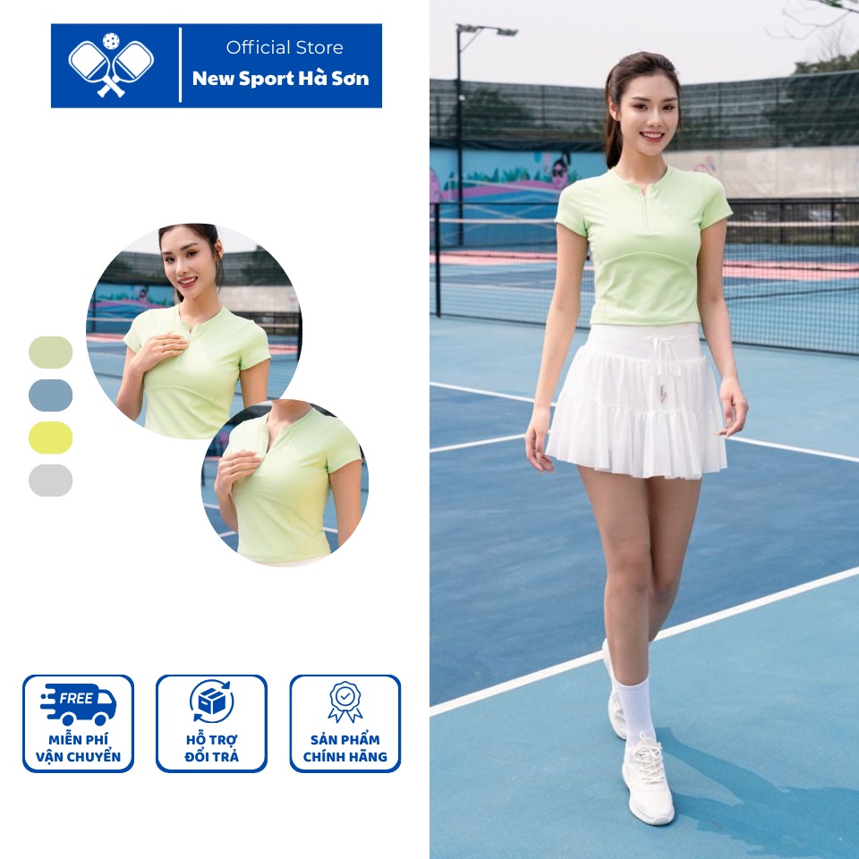 Áo croptop nữ Livan LV25N01F109 tối giản, ôm dáng