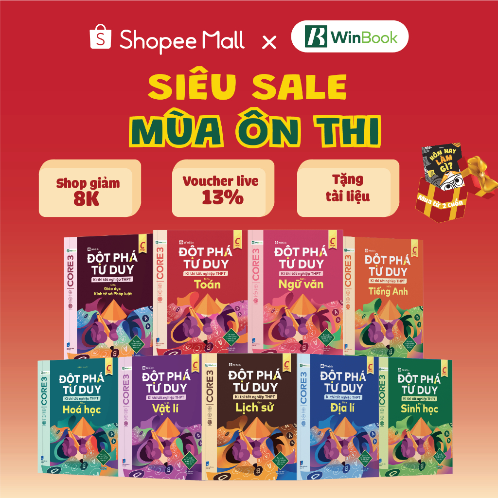 Bộ sách Đột phá tư duy kì thi tốt nghiệp THPT | WinBook