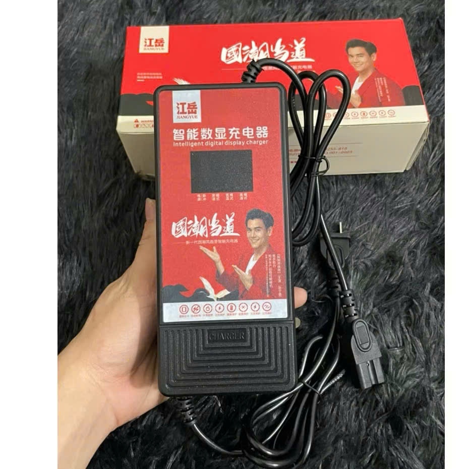 Sạc Xe Điện Hộp Đỏ Báo Pin 48V-60V-72V-84V 12A 20A tự ngắt khi đầy, chống phồng bình Có Bảo Hành