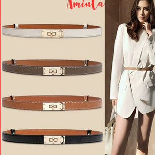 Dây Nịt AmintaByLove Nữ Bản Nhỏ Thanh Lịch Phong Cách Hàn Quốc