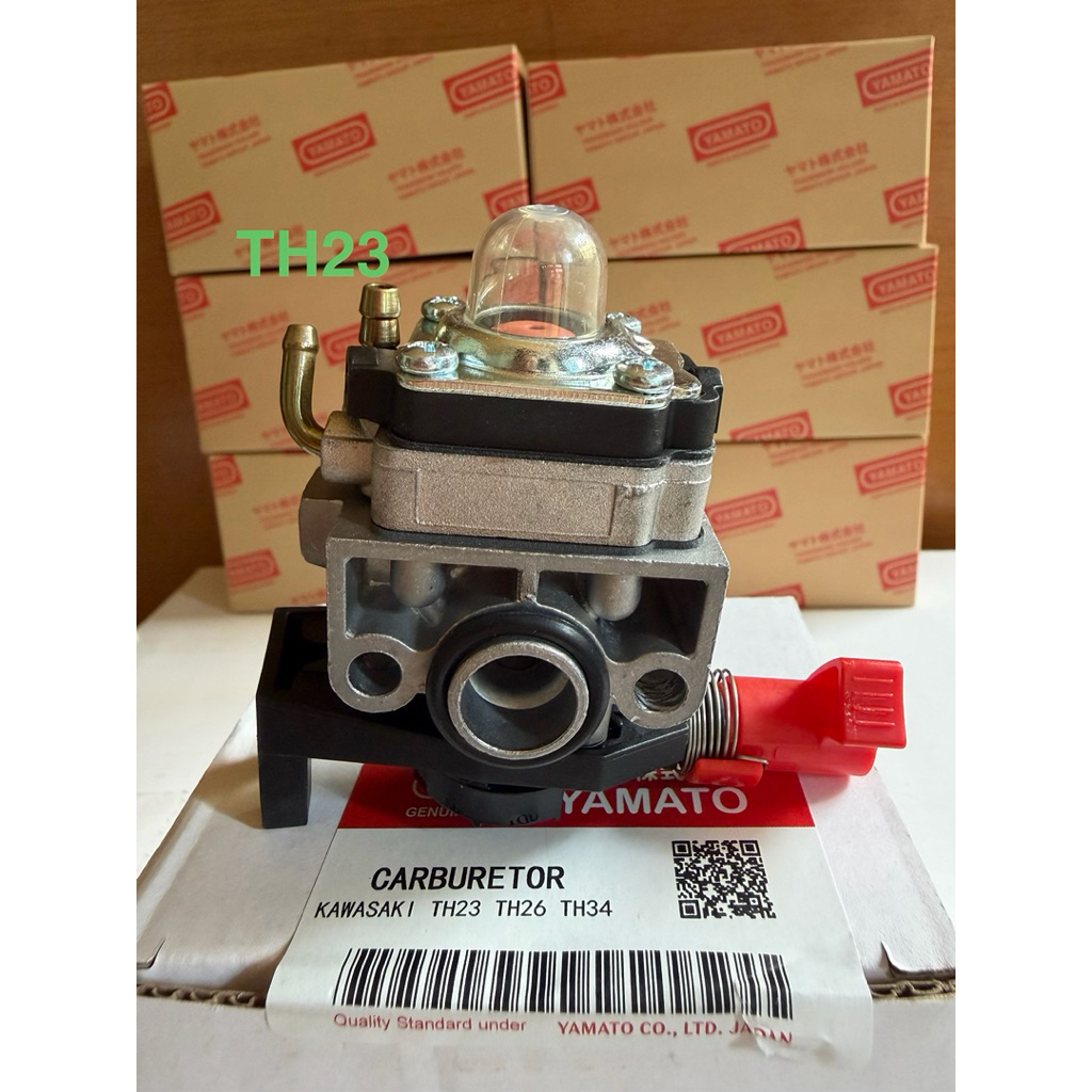 Bình xăng con ( chế hòa khí) máy cắt cỏ Kawasaki TH23 TH26 TH34 Robin NB253 Shindaiwa 480 500 630