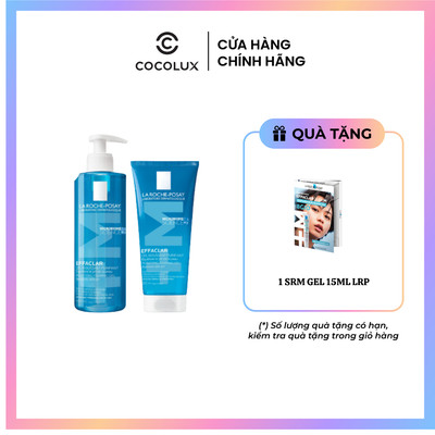 Gel Rửa Mặt La Roche Posay Dành Cho Da Dầu, Nhạy Cảm 400ml