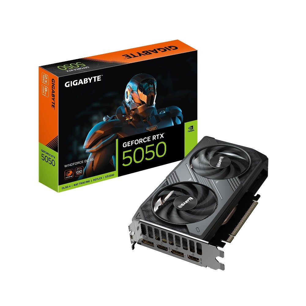 Card Màn Hình Gigabyte RTX 5050 WINDFORCE OC 8GB - BH 36 tháng | BigBuy360 - bigbuy360.vn