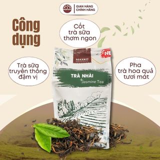 Trà Nhài Maxko (Túi 1Kg) - Hương Thơm Ngát Vị Thanh Nhẹ, Tiện Lợi Pha Chế
