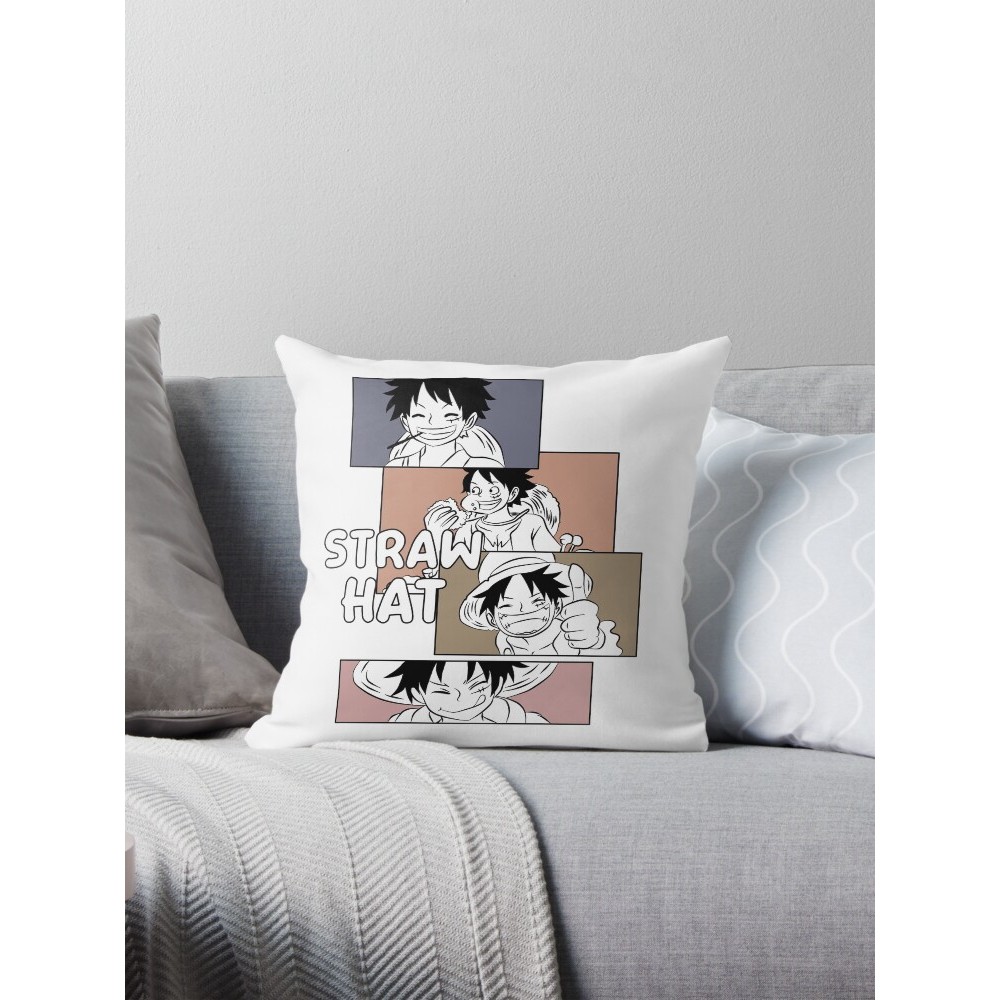 Gối Hải Tặc Mũ Rơm_Luffy D. Monkey_Anime_Manga