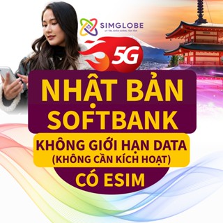 [BẢO HÀNH 1 ĐỔI 1] SIM DU LỊCH NHẬT BẢN 3 - 30 NGÀY - KHÔNG GIỚI HẠN - KHÔNG CẦN KÍCH HOẠT - CÓ ESIM