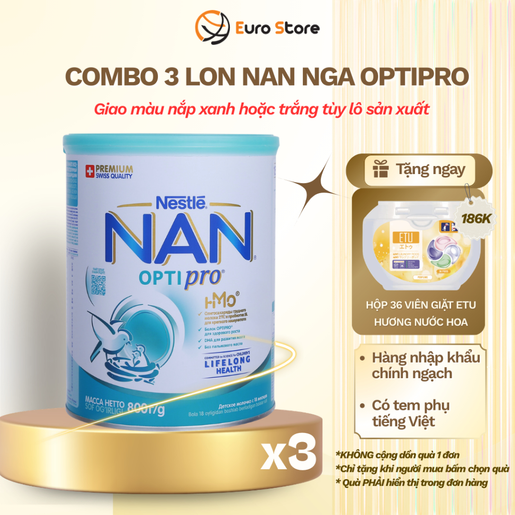 [COMBO 3] Nan Nga HMO Optipro Mamako - Euro Store