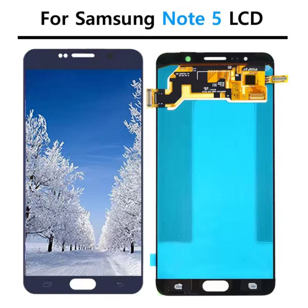 Original Samsung Note5 N9200 N9208 N920F Màn hình cảm ứng LCD hội