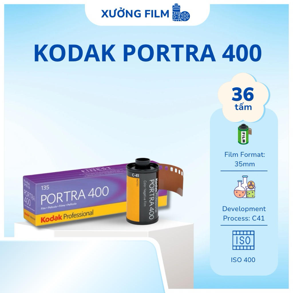 Film Chụp Ảnh Kodak Portra 400 36exp | Xưởng Film