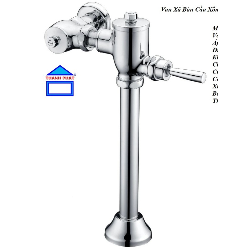 CAESAR - [chính hãng] Van Xả Bàn Cầu Xổm, bồn cầu CAESAR BF521, thay thế cho van xả bf443