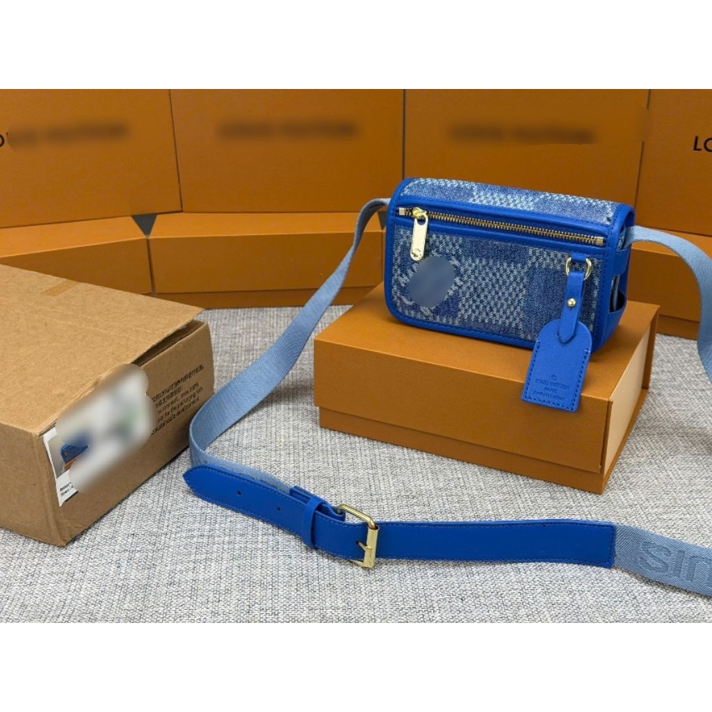 Túi Đeo Chéo Nam Nữ Bản Like Màu Newwah Họa Tiết Monogram Cao Cấp Full Box Tặng Kèm Box Bve