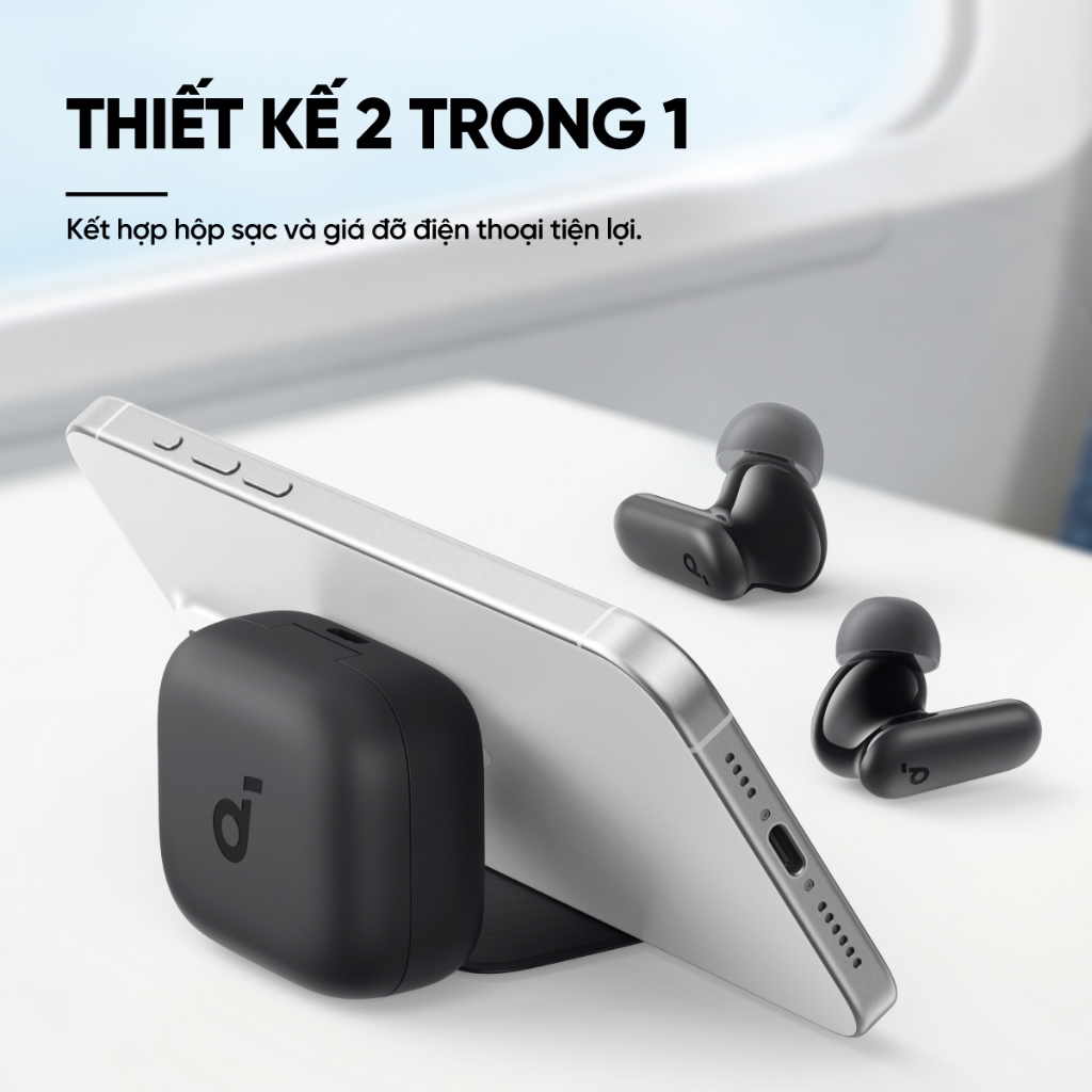 Tai nghe bluetooth soundcore R50i NC (P30i) chống ồn ANC | Chống nước và bụi IP54 |40 giờ phát nhạc |Tích hợp phiên dịch | BigBuy360 - bigbuy360.vn