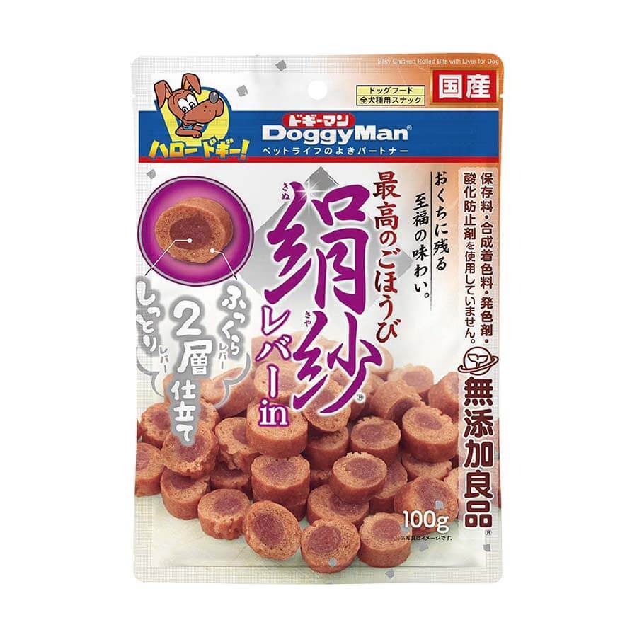 Viên gà nướng mềm SAYA bổ sung gan 100g - DoggyMan