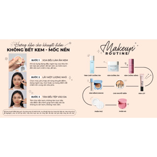 [HÀNG TẶNG KHÔNG BÁN] GIẤY HƯỚNG DẪN SỬ DỤNG KEM CHE KHUYẾT ĐIỂM