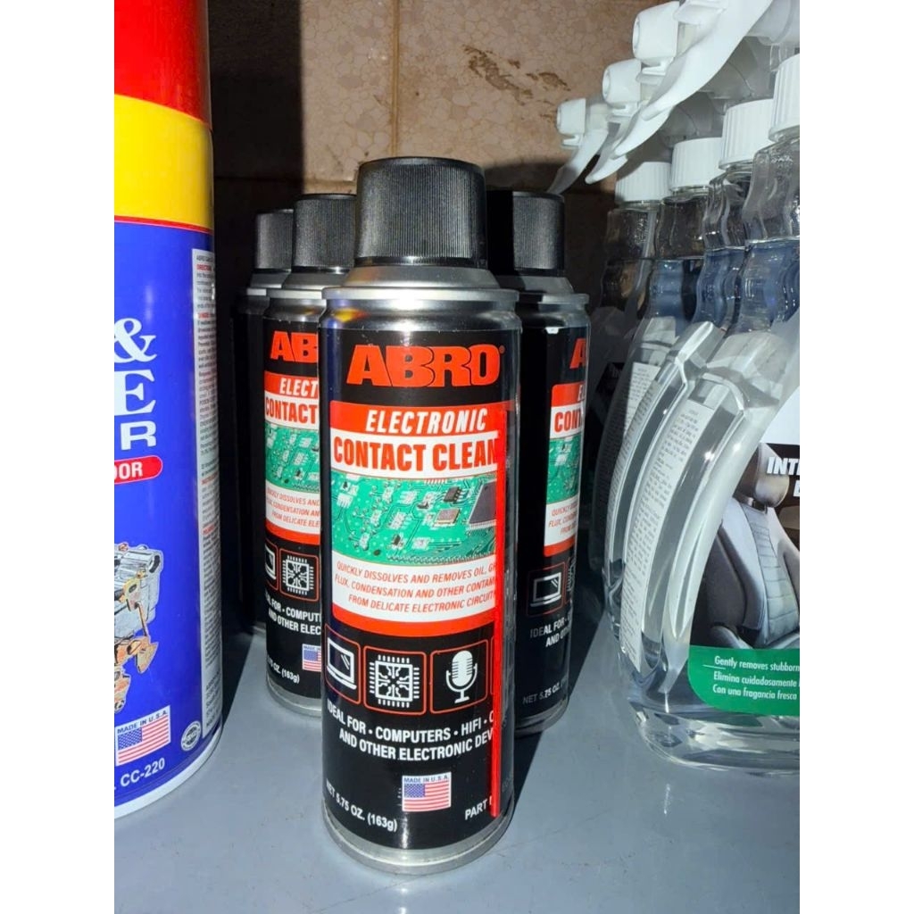 Dung dịch vệ sinh tiếp điểm điện tử ABRO ELECTRONIC CONTACT CLEANER EC-533 USA( Mẫu Mới)