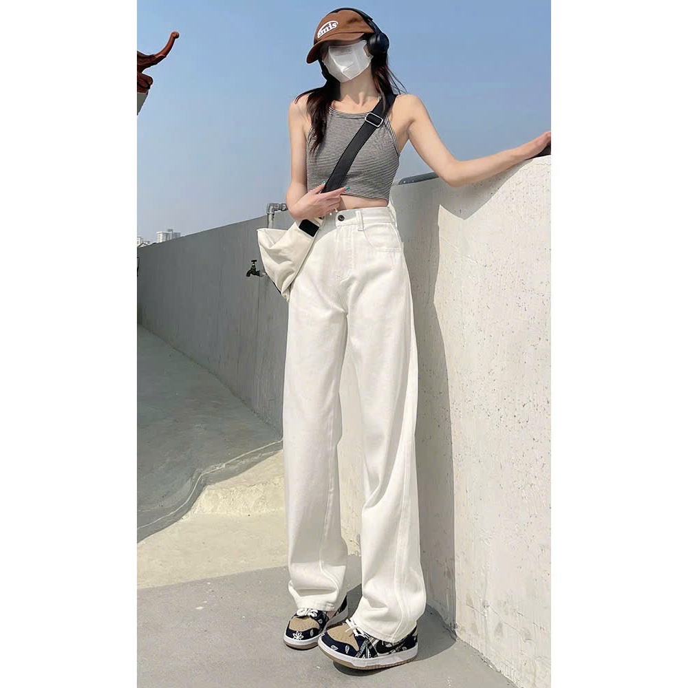 [40-90Kg] Quần Ống Suông Kaki Nữ BIGSIZE Chất Kaki Mềm Mại Xịn Đẹp Lưng Cao, Quần Nữ Dài Size Đại MS106 | BigBuy360 - bigbuy360.vn