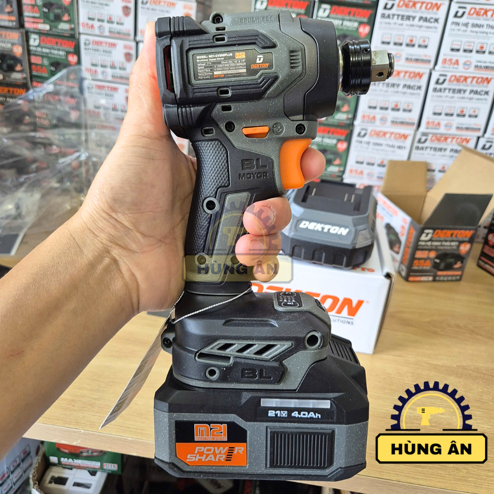 Thân máy Chuyên vít dùng pin GEN 3-GEN 4 - DEKTON M21-CV250PRO-CV250PROMAX/CV268/Lực siết 250N.m