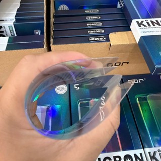 Kính Cường Lực Samsung Ko Viền GOR KiNGBON Vân Tay Siêu Âm Cảm Ứng Nhạy Trong Suốt S24/S25/S26Ultua