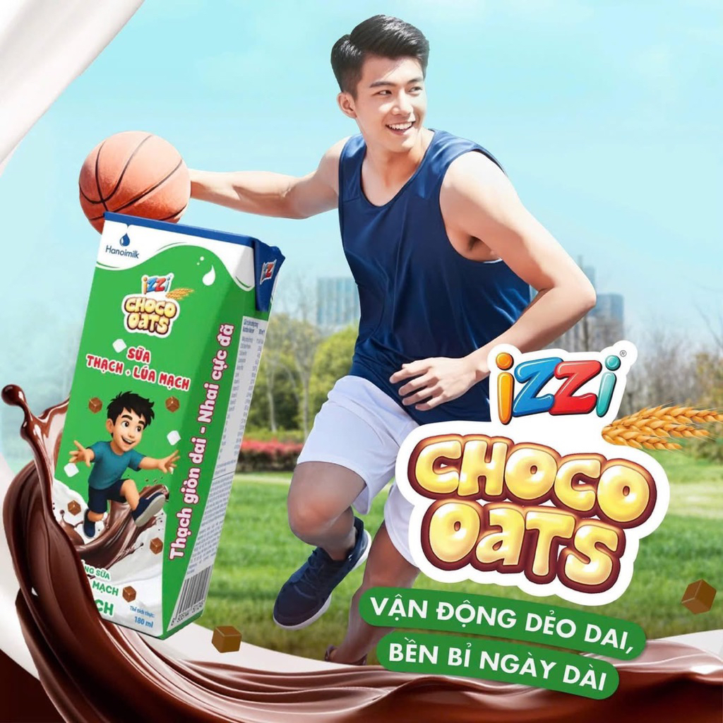 sữa Izzi - sữa có thạch vị Socola siêu ngon