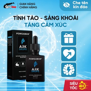 Tinh Chất Uống Powgaman Ark Drops 30ml Hỗ Trợ Tăng Cường Năng Lượng Tỉnh Táo Và Thăng Hoa