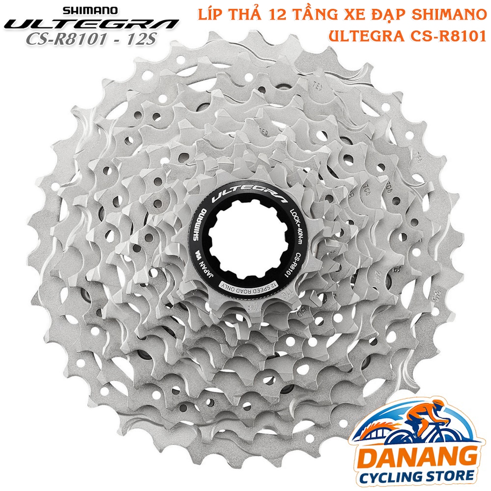 Líp Thả 12 Tầng (Cassette) Xe Đạp SHIMANO Ultegra CS R8101 11-34T 12 Tốc Độ – Chính Hãng, Không Hộp