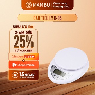 Cân điện tử để bàn wh-b05 5kg - cân tiểu ly - cân định lượng - thiết bị nhà bếp