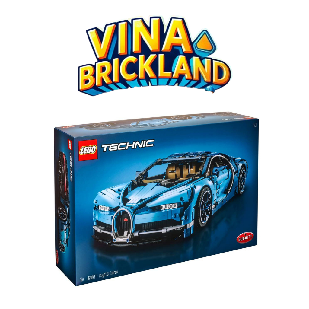 Bộ đồ chơi LEGO Technic siêu xe đua Bugatti Chiron 42083