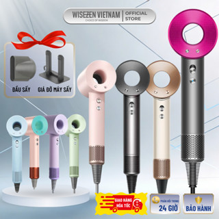 Máy Sấy Tóc Ion âm Wisezen Chính Hãng 3 Cấp Tốc độ Gió 4 Cấp Nhiệt độ Sấy Khô Tóc Nhanh Gió Mạnh Bảo Hành 24 Tháng