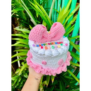 sản phẩm hand made ,bánh sinh nhật bằng len handmade