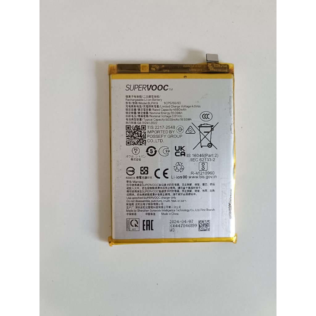 Pin zin tháo máy Oppo A79 cứng cáp