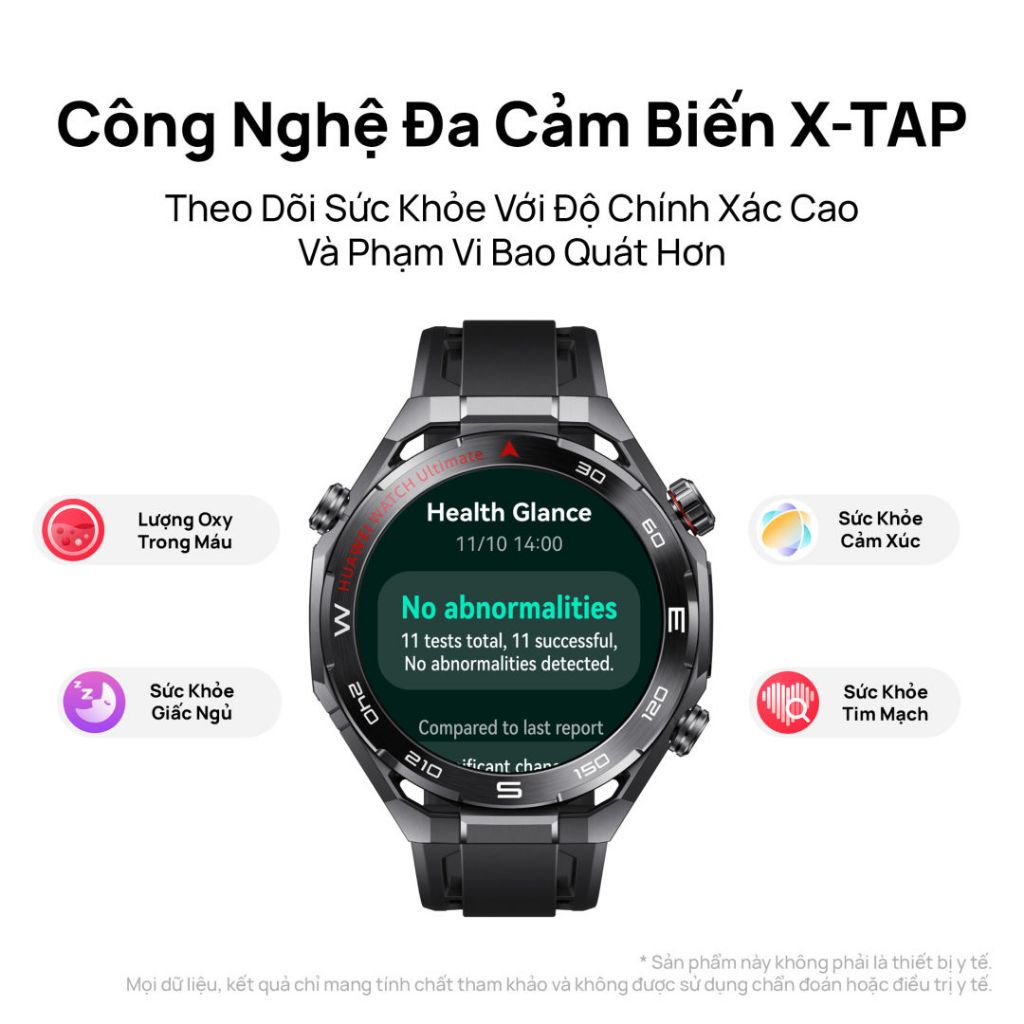 Đồng Hồ Thông Minh HUAWEI WATCH Ultimate 2 Kim Loại Lỏng Siêu Bền I Công Nghệ Lặn Sâu 150 Mét | BigBuy360 - bigbuy360.vn
