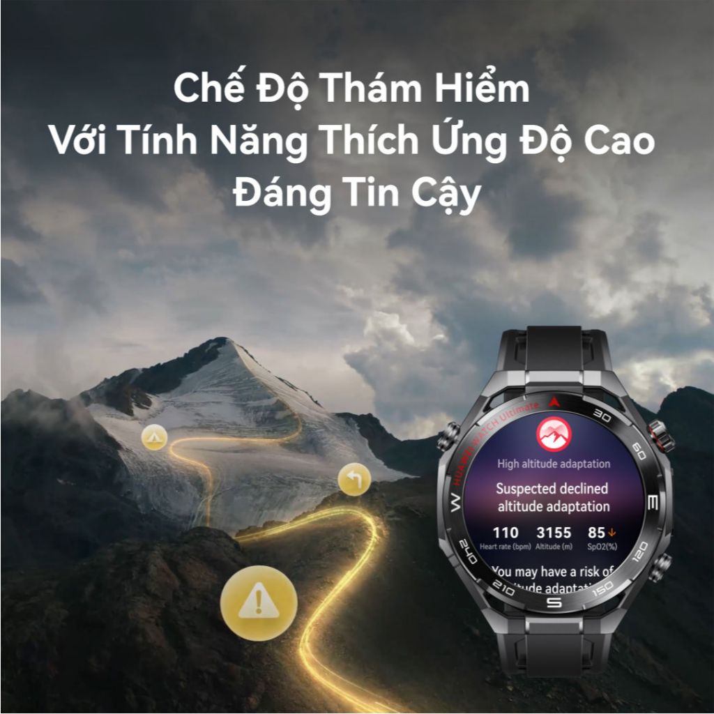 Đồng Hồ Thông Minh HUAWEI WATCH Ultimate 2 Kim Loại Lỏng Siêu Bền I Công Nghệ Lặn Sâu 150 Mét | BigBuy360 - bigbuy360.vn