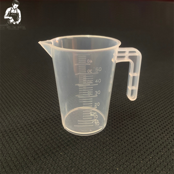 Combo 2 Ca Đong Nhựa 50ml, Ly Đong Nhựa 50ml, jigger 50ml