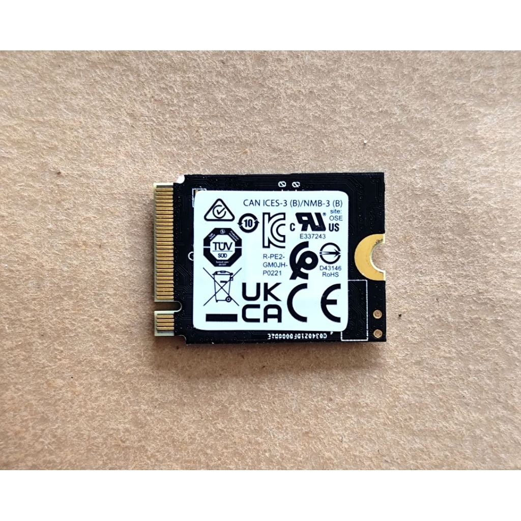 SSD NVME PHISON 512gb 2230 gen 4 mới sức khoẻ 100% cài sẵn win