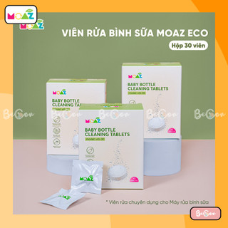 Viên rửa bình sữa MOAZ ECO (Hộp 30 viên)