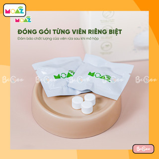 Viên rửa bình sữa MOAZ ECO (Hộp 30 viên)