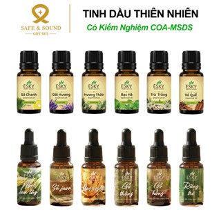 Tinh dầu thiên nhiên ESKY Aroma Garden 10ml | Có kiểm nghiệm COA | Thư Giãn, Ngủ Ngon