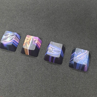 Bộ Keycap Liên Minh Huyền Thoại Zed 4 Phím - Zed Skill