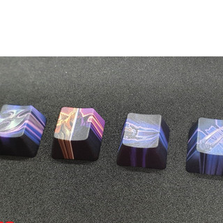 Bộ Keycap Liên Minh Huyền Thoại Zed 4 Phím - Zed Skill