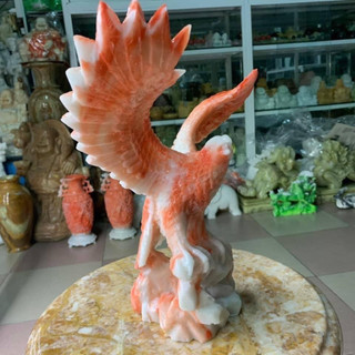 Chim Đại Bàng Đá Đúc 30.5cm – Trang Trí Phong Thủy, Tượng Đại Bàng Uy Nghi, Quyền Lực Bày Bàn Làm Việc, Phòng Khách