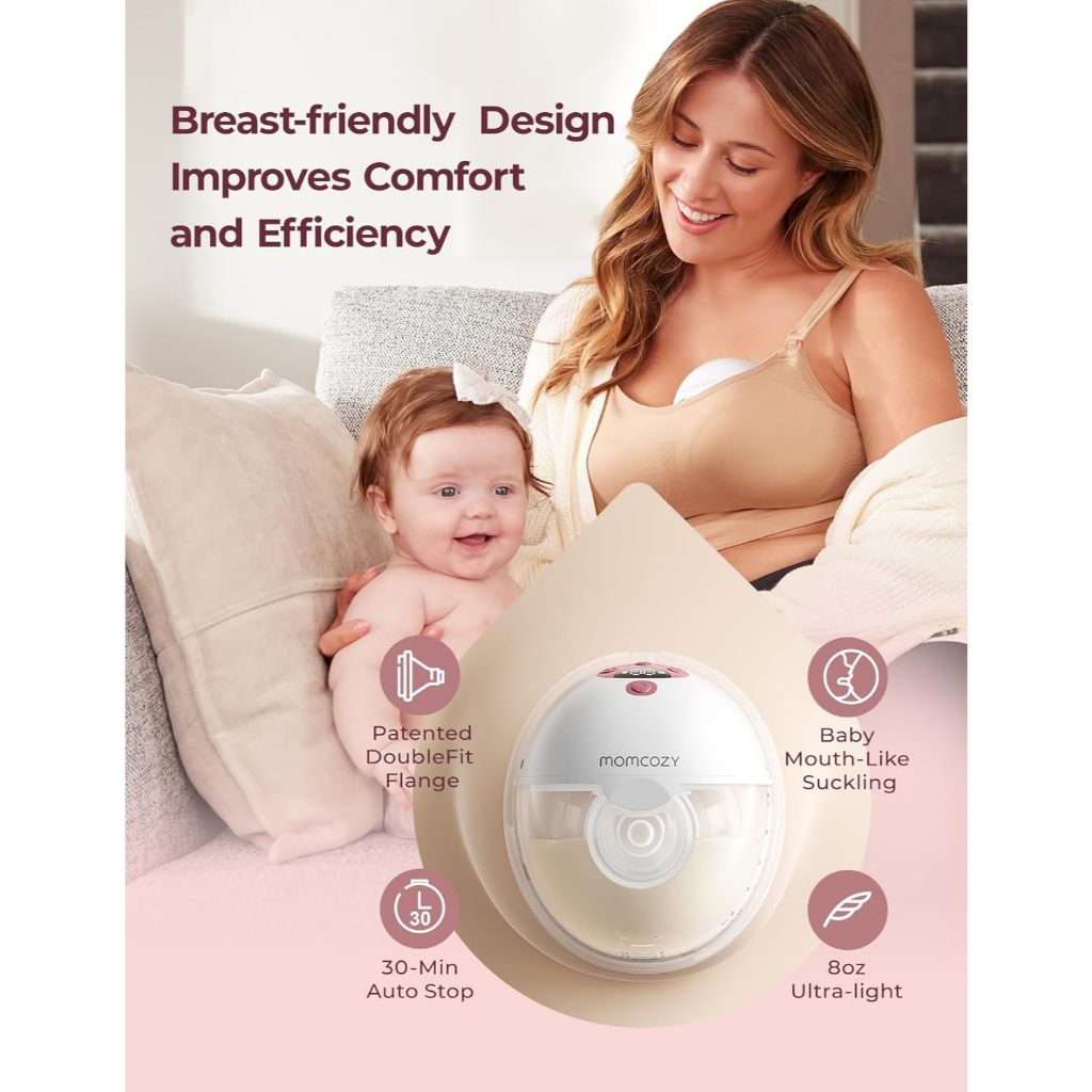 Máy hút sữa không dây Momcozy M5 Có kết nối app điện thoại | BigBuy360 - bigbuy360.vn