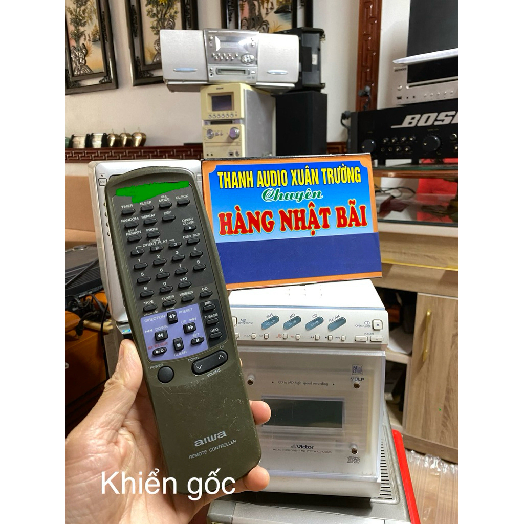 Khiển học dàn AIWA và Đài AIWA đủ lệnh, dùng ngay (các Model máy theo mô tả)