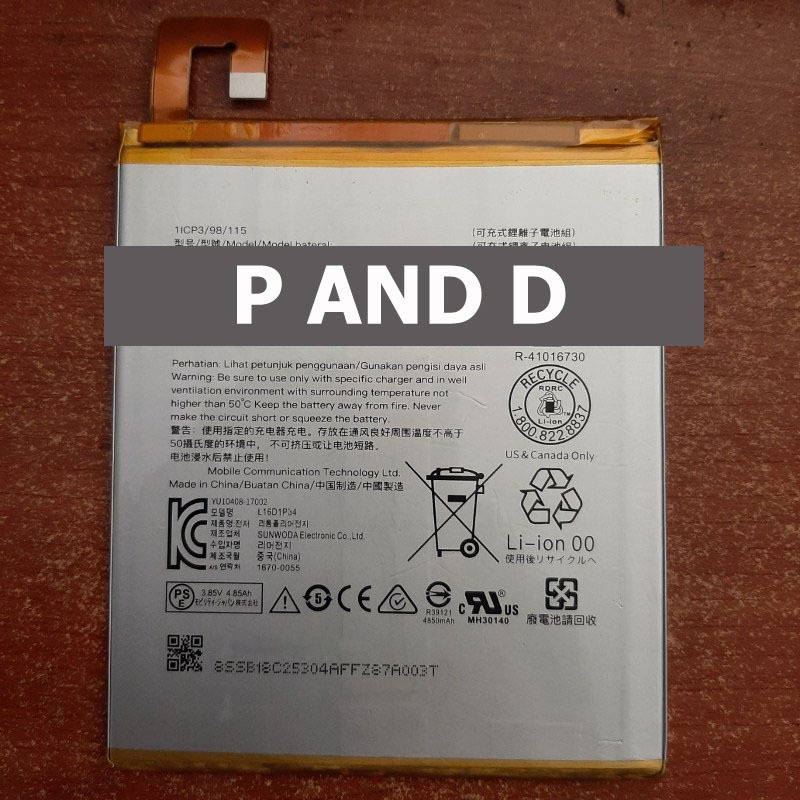 Pin Thay thế máy tính bảng lnv Tab 8504X TĐ