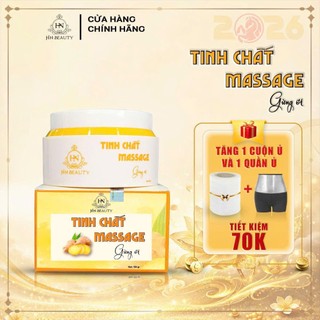 [KEM GỪNG CHÍNH HÃNG CAO GỪNG + CUỘN]Combo Kem Massage Gừng Ơi - mẫu cải tiến -HN Beauty